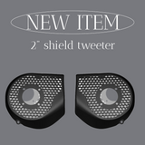 2024+ Street Glide with 2" tweeter speakers grill covers set