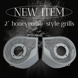 2024+ Street Glide with 2" tweeter speakers grill covers set