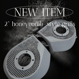 2024+ Street Glide with 2" tweeter speakers grill covers set