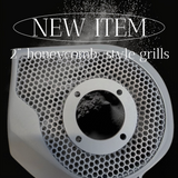 2024+ Street Glide with 2" tweeter speakers grill covers set