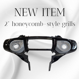 2024+ Street Glide with 2" tweeter speakers grill covers set