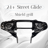 23.5+ Harley inner 3D shield speakers grill covers set