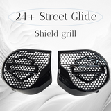 23.5+ Harley inner 3D shield speakers grill covers set
