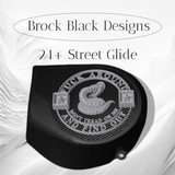 97-25+ Touring 3D Don't Tread on me speakers grill covers set