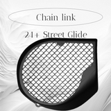 97-25+ Touring 3D brass knuckles speakers grill covers set