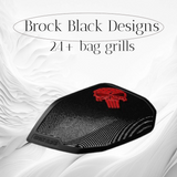 24+ Harley Davidson bag lid Speaker Grill Cover webbed punisher