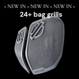 24+ Harley Davidson bag lid Speaker Grill Cover Guard shield theme
