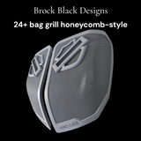 24+ Harley Davidson bag lid Speaker Grill Cover Guard shield theme