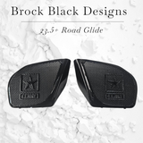 98-2024 Road Glide 3D Army speakers grill covers set