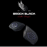 98 to 2024 Road Glide 3D shield speakers grill covers set