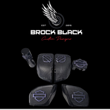 98 to 2024 Road Glide 3D shield speakers grill covers set