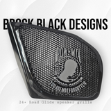 98-2024 Road Glide 3D POW MIA TRIBUTE speakers grill covers set
