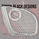 2024+ Road Glide with 2" tweeter speakers grill covers set