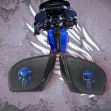 98-2024 Road Glide 3D punisher speakers grill covers set