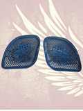 98-2024 Road Glide 3D Fast Johnny speakers grill covers set