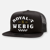 ROYAL-T x WEBIG HATS BLACK / ON SALE!