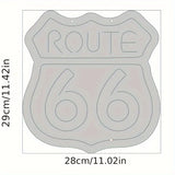 Historic Route 66 Neon Sign, Home Art Man Cave Neon Lights, For Bedroom Home Office Decor