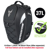 Motocentric Motorcycle Back Seat Bags Waterproof Multifunctional