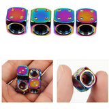 4PCS Colorful Valve Stem Caps