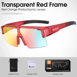 WEST BIKING Cycling Glasses Photochromic UV400 Protection