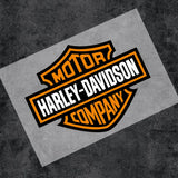 2pcs Motorcycle LOGO Tank Decal Motor Oil Cover Stickers