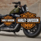 2pcs Motorcycle LOGO Tank Decal Motor Oil Cover Stickers