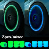 Luminous Valve Stem Caps Dustproof