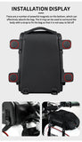 Magnetic Fuel Tank Bag Motorcycle Waterproof Large Capacity