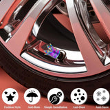 4PCS Crown Valve Stem Caps