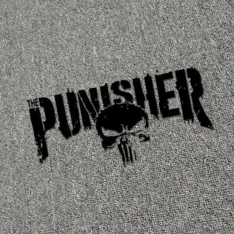 Motorcycle Tank Decals Punisher Reflective Waterproof PVC