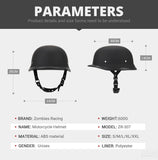 DOT Certification Half Helmet Retro Motorcycle