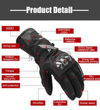 Winter Warm Gloves Touch Screen Waterproof Windproof