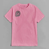 Caffeine & Gasoline Graphic Cotton T-shirt Unisex