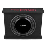 12" Loaded Amplified Shallow Subwoofer Enclosure 350 Watts Rms