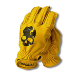 IN STOCK IMPERIAL MOTO  Scrambler Gloves - YELLOW - LARGE