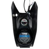 Polaris Slingshot Water Fall Center Console 1 X 8" Enclosure With NXL-8/BK and PRO-TW1L | 2015 - 2019