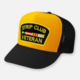 STRIP CLUB VETERAN CURVED BILL PATCH HAT