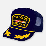 STRIP CLUB VETERAN CURVED BILL PATCH HAT