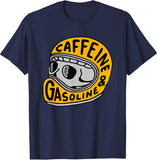 Caffeine & Gasoline Graphic Cotton T-shirt Unisex