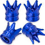 4PCS Crown Valve Stem Caps