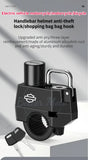 Motorcycle Helmet Lock Anti-theft Security Safety For Handlebar