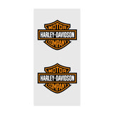 2pcs Motorcycle LOGO Tank Decal Motor Oil Cover Stickers