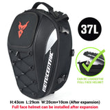 Motocentric Motorcycle Back Seat Bags Waterproof Multifunctional