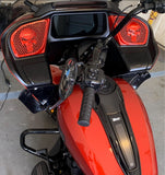 98-2024 Road Glide 3D punisher speakers grill covers set