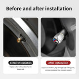 4PCS Aluminium Valve Stem Caps