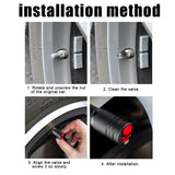 4PCS Skull Valve Stem Caps