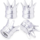 4PCS Crown Valve Stem Caps