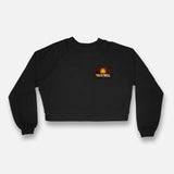 VINTAGE TACO BELL CROP RAGLAN CREWNECK SWEATSHIRT