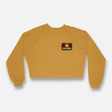 VINTAGE TACO BELL CROP RAGLAN CREWNECK SWEATSHIRT