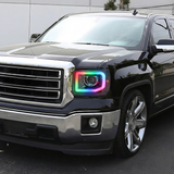 NTXGlow RGB headlights (14 - 19 GMC Sierra 1500 / 2500 / 3500)